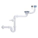 Tyc - seul espace cuisine sauver d�chets �vier p - pi�ge tendu 115mm plat entr�e laveuse