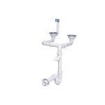 Tycner - siphon double vier 115 mm, hauteur rglable, type  u , avec trop - plein