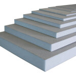 Panneau de construction  carreler 250 cm x 60 cm x 40 mm d'paisseur