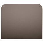 Ub design - tte de lit manon 160cm cannes marron