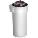 Ubbink - conduit gaz alu / pvc 500mm blanc 60 / 100 Ubbink - conduit gaz alu / pvc 500mm blanc 60 / 100