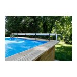 Ubbink - enrouleur de bâche à bulles pour piscine en bois premium Ubbink - enrouleur de bâche à bulles pour piscine en bois premium
