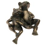 Ubbink - gargouille de jardin couple de grenouilles h22 cm