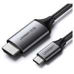 Cble adaptateur hdmi vers usb - c 4k 60hz 1, 5m noir - gris