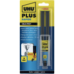 Uhu - colle �poxy plus rapide - colle �poxy 2 composants, super forte, tr�s rapide et pr�cise, serringue ...