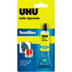Uhu - colle sp�ciale textiles - colle id�ale pour les ourlets et r�parer les trous et d�chirures dans ...