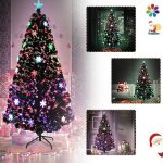 Uisebrt 150 cm - sapin de noël artificiel en pvc - changement de couleur - flocon de neige - arbre lumineux ... Uisebrt 150 cm - sapin de noël artificiel en pvc - changement de couleur - flocon de neige - arbre lumineux ...