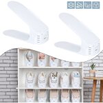 Lot de 30 tagres  chaussures rglables blanc - uisebrt