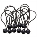 Ulisem - 30pcs tendeur elastique, tendeurs elastique caoutchouc avec boule, pour bche, pavillon, tente, ...