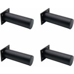 Ulisem - 4 pieds de meubles réglables noir mat , en alliage d'aluminium 30x120 mm, pieds de meuble tv ... Ulisem - 4 pieds de meubles réglables noir mat , en alliage d'aluminium 30x120 mm, pieds de meuble tv ...