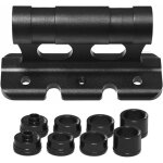 Accessoires pour remorque, support de fourche de vlo  travers le support d'essieu p - ulisem
