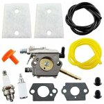 Ulisem carburateur avec filtre  air, bougie d'allumage et tuyau  essence pour trononneuse stihl h24d ...