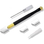 Jamais utilis]coupe verre professionnel, outil de dcoupe de verre, style crayon, verre taill de 2 ...