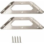 Ulisem equerre etagere murale, 2 pièces equerre metal etagere 14, 5cm support etagere murale, Équerres ... Ulisem equerre etagere murale, 2 pièces equerre metal etagere 14, 5cm support etagere murale, Équerres ...