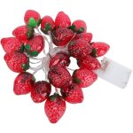 Guirlande lumineuse à 20 led avec fruits de 3 m, alimentée par piles, idéale pour les fêtes de noël - ... Guirlande lumineuse à 20 led avec fruits de 3 m, alimentée par piles, idéale pour les fêtes de noël - ...
