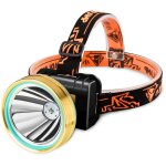 Lampe frontale puissante led solaire rechargeable modes avec cble usb strong impermable antichoc lampe ...