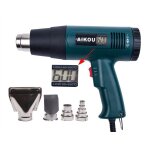Ulisem pistolet thermique, pistolet à air chaud 1800 w, affichage numérique lcd, température de 60 à ... Ulisem pistolet thermique, pistolet à air chaud 1800 w, affichage numérique lcd, température de 60 à ...
