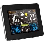 Kueatily - ulisem station mto sans fil avec alerte et la temprature / humidit / baromtre / alarme ...