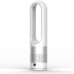 Ulisem - ventilateur tour sans pales, 18pouces, refroidissement et chauffage, 8 vitesses de vent, minut ...