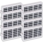 Ulisem. utilis pour w10311524. lot de 8 filtres  air de rechange pour rfrigrateurs whirlpool et kitchenaid ...