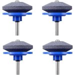 Ulisemaffteuse de tondeuse  gazon, 4 pcs universel tondeuse  gazon affteuse de lame rotative meuleuse ...