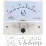 Ulisemampremtre analogique 0 - 50 a, panneau de courant 85c1, prcision 2, 5, pour testeur de mesure ...