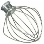 Ulisemfouet en fil d'acier inoxydable compatible avec kitchenaid k45ww wp9704329 ksm150 ksm160 k45 ksm90 ...