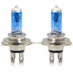 Ulisemh4 p43t phares halognes 60 / 55w 5000k blanc chaud faisceau de route / feux de croisement lampe ...