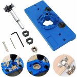 Ulisemkit de gabarit de charnière dissimulée de , mèches pour outils de travail du bois, guide de modèle ... Ulisemkit de gabarit de charnière dissimulée de , mèches pour outils de travail du bois, guide de modèle ...