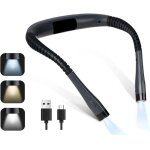 Ulisemlampe de lecture de cou rechargeable au lit, 3 couleurs, 3niveaux de luminosité, bras pliables, ... Ulisemlampe de lecture de cou rechargeable au lit, 3 couleurs, 3niveaux de luminosité, bras pliables, ...