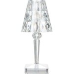 Ulisemlampe de table en cristal de diamant, lampe de chevet de chambre en cristal rechargeable par usb, ...