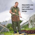 Ulisemleggings de jardinage, tablier d'lagage de jardin, leggings d'extrieur multi - poches, tablier ...
