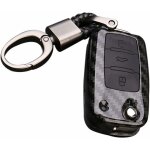 Ulisemlot de 1, tui en fibre de carbone abs + porte - cls en silicone pour volkswagen bora beetle tiguan ...