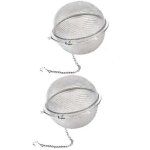 Ulisemlot de 2 boules  th - acier inoxydable - infuseurs  th en vrac