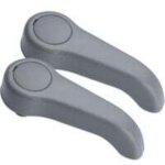 Ulisemlot de 2 poignes de rglage de sige avant grises pour renault clio 2 twingo 1 7701209658 7701470827 ...