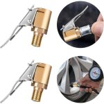 Ulisemmandrin pneumatique avec clip adaptateur, 2 jeux de gonfleur de pneu avec connecteur barbel pour ...