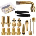 Pompe à vélo en laiton ? kit d'valve pour vélo ? adaptateurs pompe à vélo, aiguille pompe à ballon, buse ... Pompe à vélo en laiton ? kit d'valve pour vélo ? adaptateurs pompe à vélo, aiguille pompe à ballon, buse ...