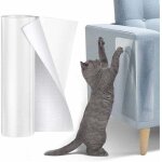 Ulisemprotection canape chat anti griffe - 30cmx5m sticker transparent autocollant rouleau protecteur ...