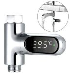 Ulisemthermomètre de douche numérique à affichage led, thermomètre de bain, thermomètre de bain, plage ... Ulisemthermomètre de douche numérique à affichage led, thermomètre de bain, thermomètre de bain, plage ...