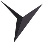 Ulisemtriangulaire fer lampe murale led, applique murale noire, applique murale industrielle, luminaires ... Ulisemtriangulaire fer lampe murale led, applique murale noire, applique murale industrielle, luminaires ...