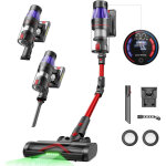 Ultenic uf16 flex, aspirateur balai sans fil, 550w, 55kpa, autonomie 60 min, brosse anti - emm�lement, ...