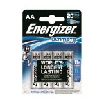 Ultimate fr6 pile lr6 (aa) lithium 3000 mah 1. 5 v 4 pc(s) - energizer