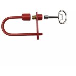 Ultra secure - cadenas pompier polyvalent (9mm / 11mm) avec cl� (9mm) fournie - serrure triangle acc�s ...