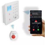Ultra secure - kit panique gsm 2g + 3g + 4g urgence alerte sans - fil - transmetteur (rseau mobile) ...