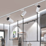 Ultrixe - plafonnier led 3 spots orientables l�mparas de riel 20v luminaire plafonnier pivotants, spots ...
