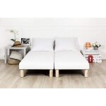 Umberto ravelli - ensemble 2 sommiers 70 x 190 cm avec pieds Umberto ravelli - ensemble 2 sommiers 70 x 190 cm avec pieds