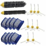Umnuou - kit de 18 irobot roomba aspirateur robot filtre + brosse lat�rale pour 600 / 610 / 611 / 627 ...