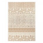 Unamourdetapis - tapis berbre motif ethnic 80x150 crme lyn1 orienvag
