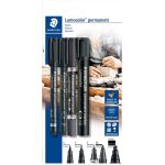 Staedtler lumocolor 60 bk marqueur permanent noir rsiste  l'eau: oui