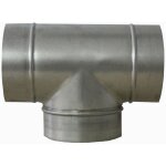 Unelvent - t� � 90 degr�s - galva - diam�tre 250 / 250mm 860725